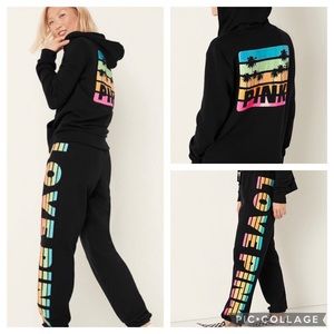 NWT. TROPICAL SHINE FULL ZIP AND CLASSIC PANTS